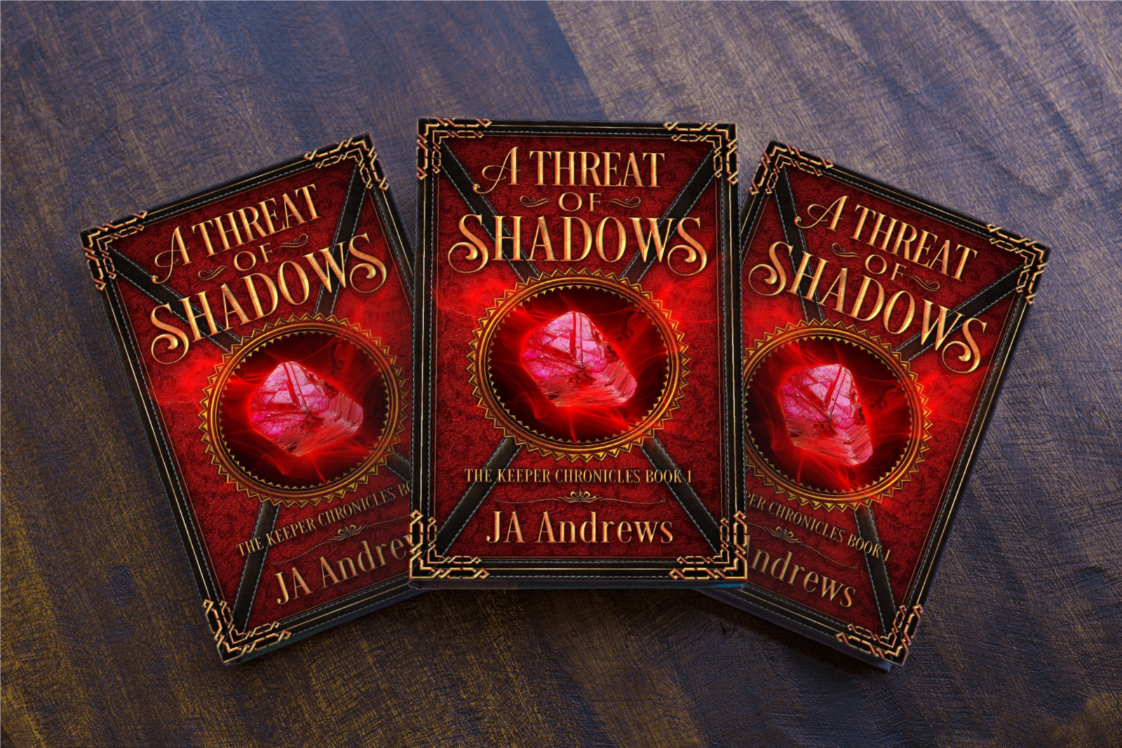 A Threat of Shadows Signed Paperback image 0