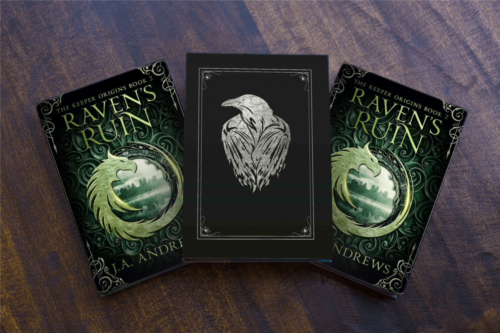 Raven's Ruin Signed Hard Cover image 1