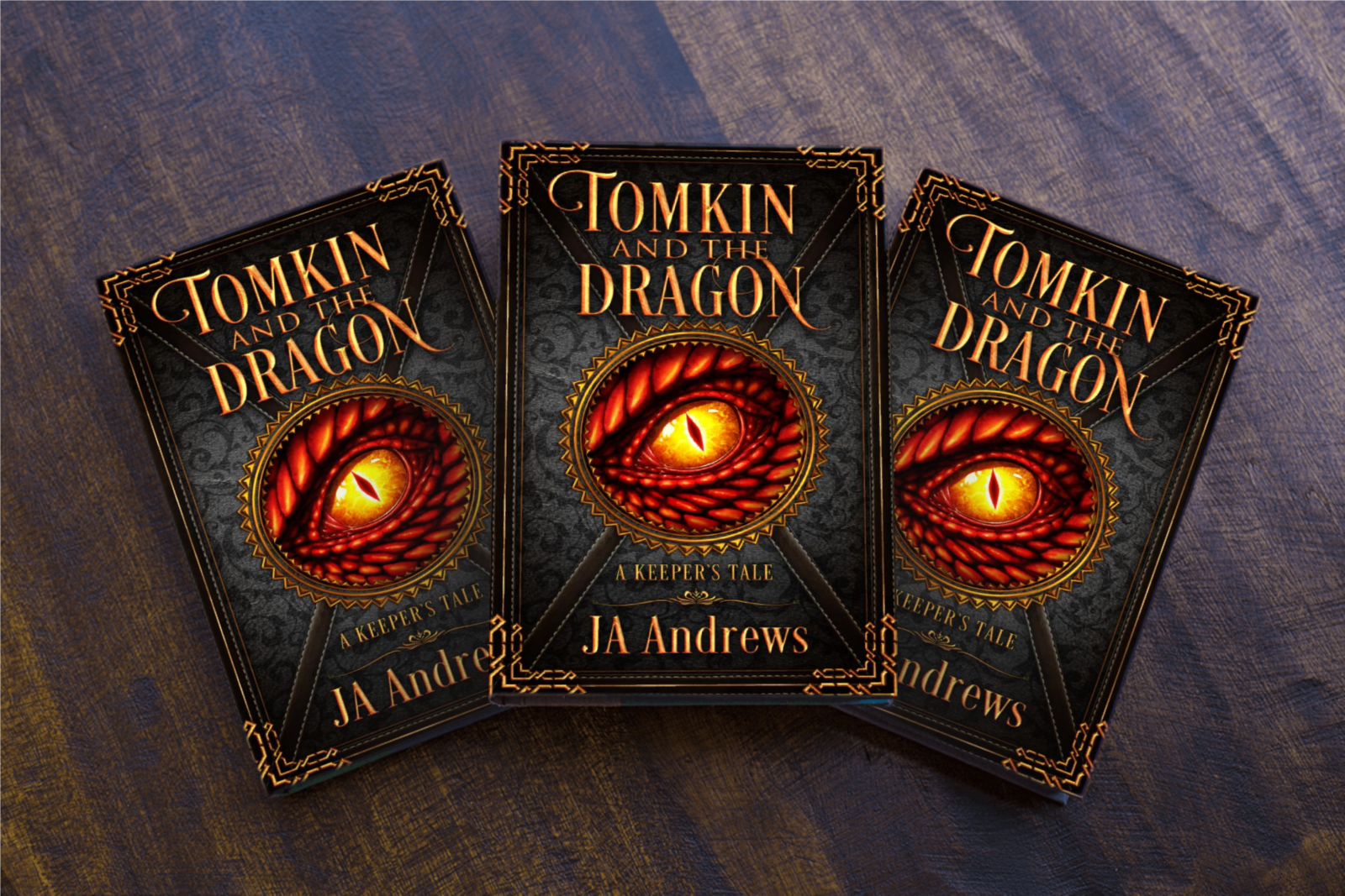 Tomkin and the Dragon Signed Paperback image 0