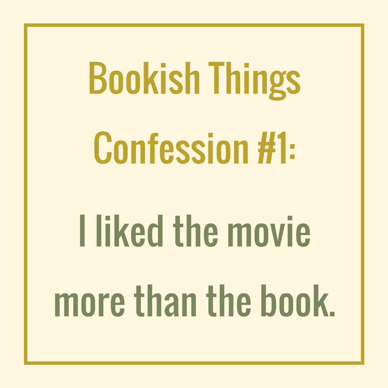 Bookish Things Confession
